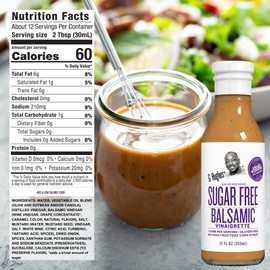 G Hughes Sugar Free, Salad Dressing Bundle - Gluten Free Salad Dressings, Low Carb Healthy Dressing - 12 Oz Bottles (3-Pack Balsamic, Raspberry, & Italian)