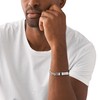 [Diesel] All Gender Stainless Steel Bracelet, One size, Stainless Steel,