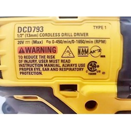 DCD793, DCD793B, DCD793D1, Belt Clips Steel Suitable For D-alt 1/2" 20V MAX Cordless Brushless Drill Driver 3/Pcs