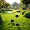 3 Pcs Black Universal Fit String Trimmer Head Electric Weed