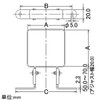 Kakudai 625-611 Saddle Band for Faucet Column 2.6 inches (60