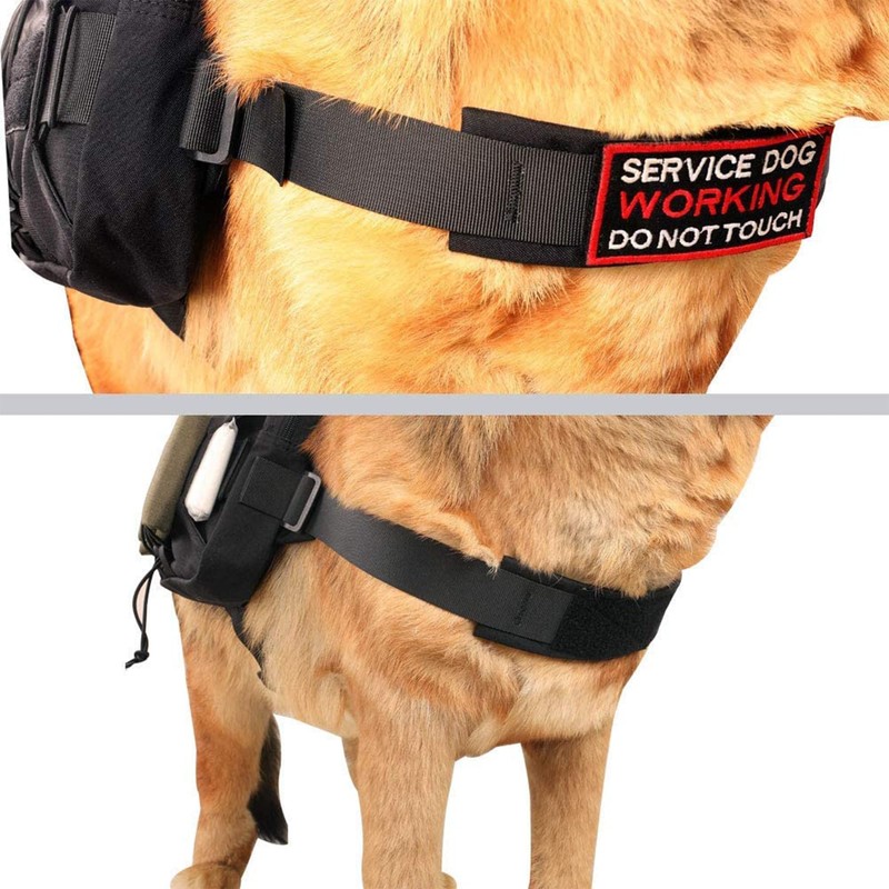 EXCELLENT ELITE SPANKER Dog Pack Hound Dog Saddle Bag Backpack