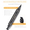 Eyeliner Stamp Black, Eyeliner Liquid Liner, Black Eyeliner Waterproof Eyeliner