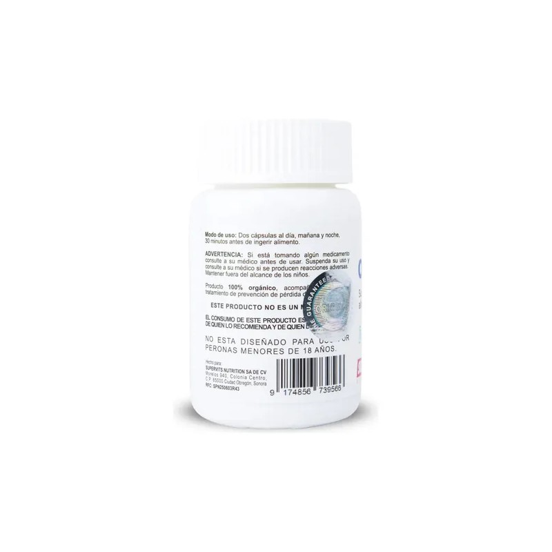 Supervits Otovix Para El Sistema Auditivo, Carnitina 100 Capsulas Sabor
