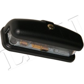 BEARMACH LICENSE NUMBER LAMP PLATE SERVICE KIT COMPATIBLE WITH LAND ROVER DEFENDER 90/110 / 130 & SERIES 2A /3, PART # PRC7255 / XFC100550