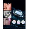 Erinde Glitter Highlighter Powder, LunarGlow Multi-Chrome Luminizer, Sparkling 3D Pearl,