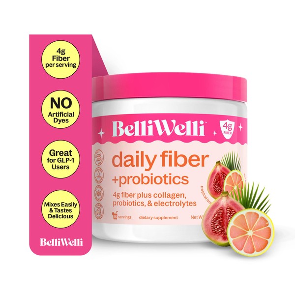 BelliWelli Fiber Supplement for Women & Men – Premium Daily