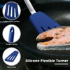 Yetene 14" Silicone Fish Spatula, Large Grip Kitchen Turner Spatulas