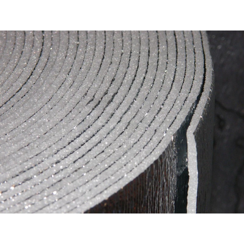 IES Reflective BLACK SILVER Foam Insulation Thermal HEAT Shield 24"