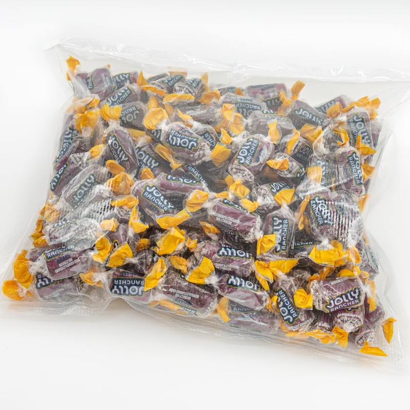 Hard Candy GRAPE 5 lb – Bulk Bag, Individually Wrapped,