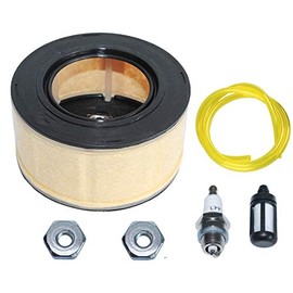 Hippotech Air Filter with Fuel Line and Filter for Stihl MS251 MS261 MS271 MS291 MS311 MS381 MS391 Saw Replaces 1141 120 1600