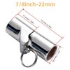 MerciL Marine Pipe Connector, 316 Stainless Steel Folding Swivel Coupling