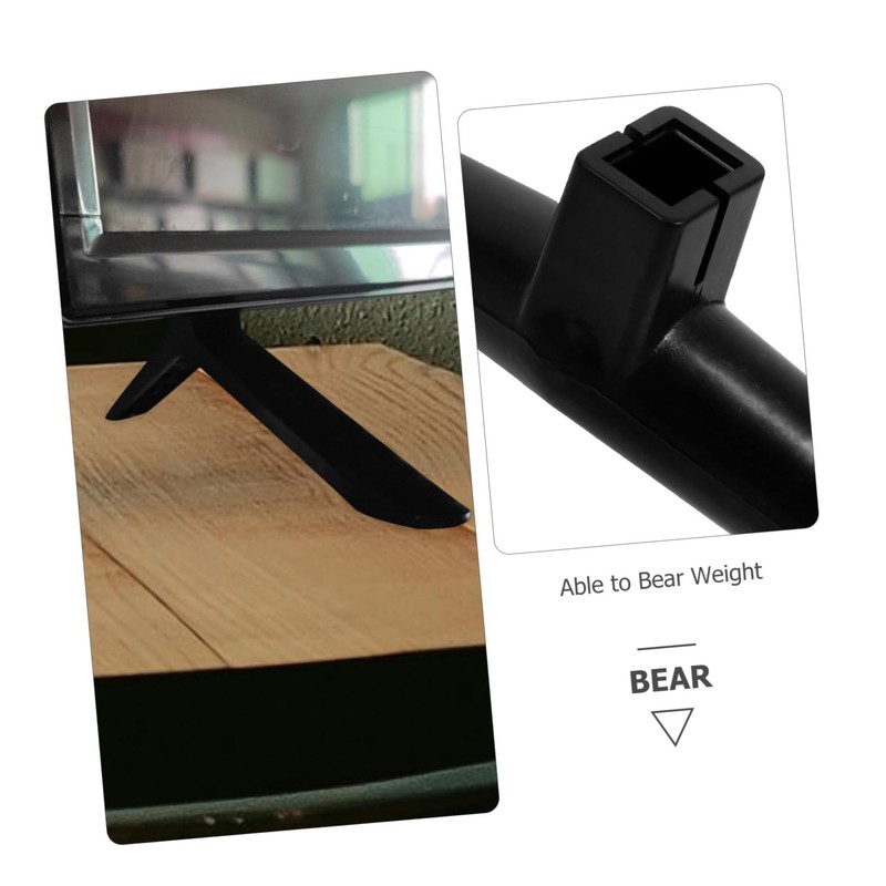 iplusmile 1 Set Tv Stand Base Sturdy Replacement Pedestal Feet