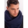 Manufaktur13 Knit Loop - Tube Scarf, Knitted Loop with Waffle