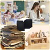 BDHYYM Dividers for Folder A5, Plastic Index A5 6 Hole