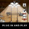 Plug in Garage Light with Motion Sensor - Ultra Bright