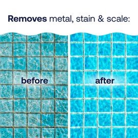 HTH 67068 Swimming Pool Care Metal & Stain Defense - Prevents Staining and Corrosion Clear