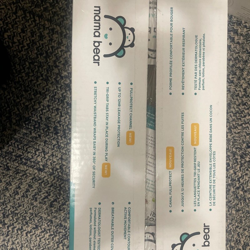 Mama Bear Gentle Touch Diapers Hypoallergenic Size 4, 148 count