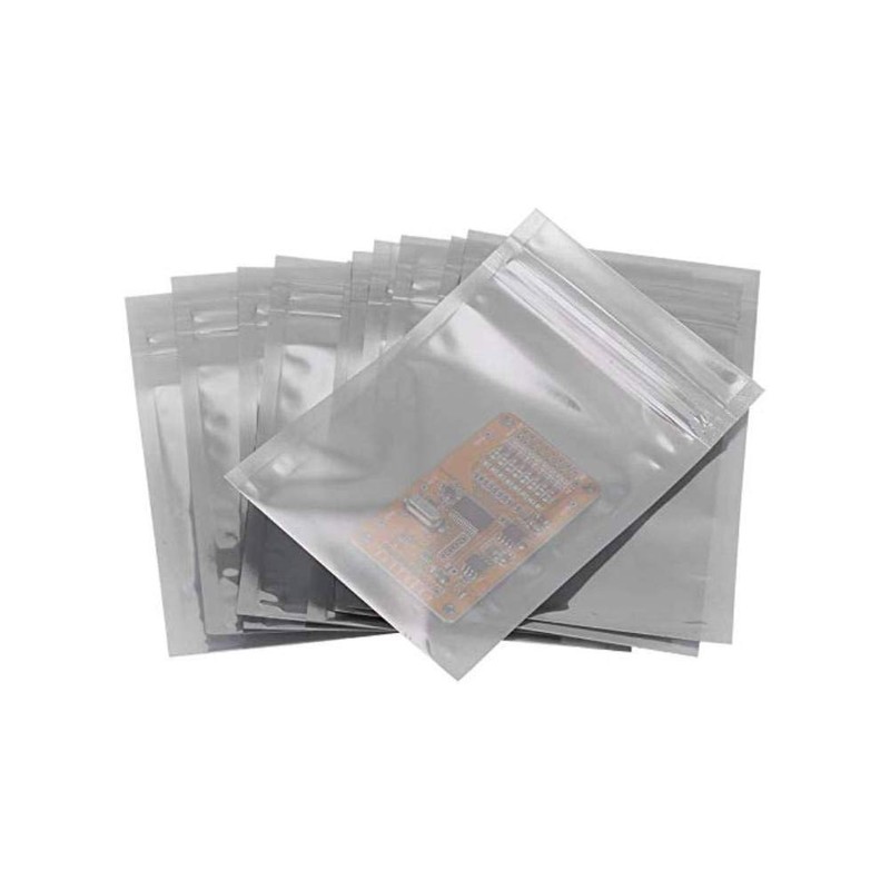 100pcs Anti-Static Resealable Bags for SSD Hard Drives Electronic Device