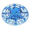 Hand Controlled Flying Drone Children Flying Toy Blue Hand Drone