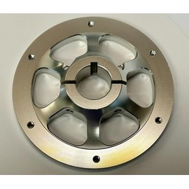 Go Kart Sprocket Hub. 1.25 Inch Bore for Split Aluminum Sprockets.Silver