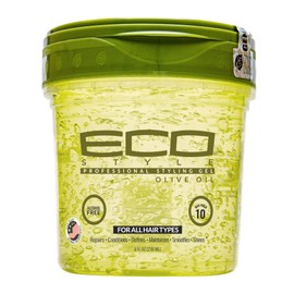 Eco Style Olive Oil Professional Styling Hair Gel, 8 oz (Pack of 3)