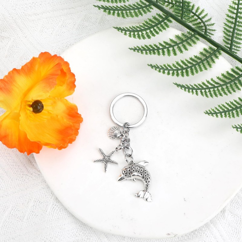 OBEISN Modern Stainless Steel Keyring for Men and Women, Stylish