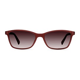 MODO & ECO Unisex Desna clip-on sunglasses, Burgundy / pink gradient