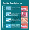 ToSSme® Disposable Plastic Toothpicks Dental Picks Portable Travel toothpicks Practical