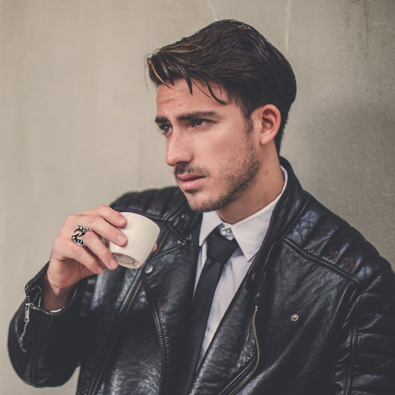 EQLEF Dragon Claw ring, Men Dragon Ring Wild Alondra Ring