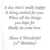 Happy 70th Birthday (Age1)