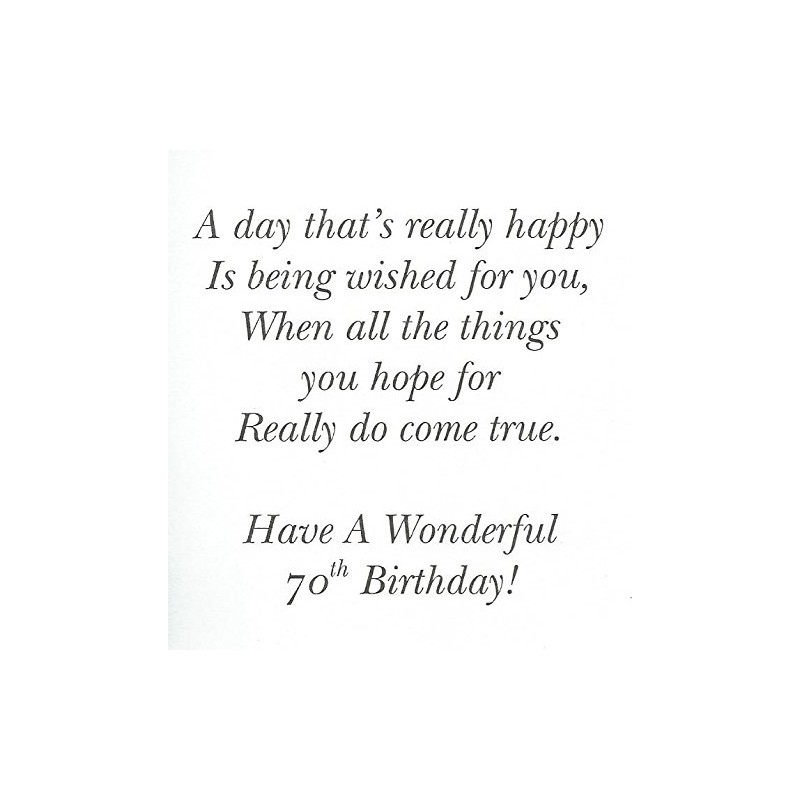 Happy 70th Birthday (Age1)