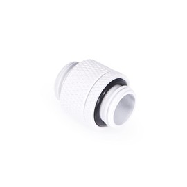Alphacool 17489 Icicle Double Nipple Rotatable G1/4 Male to G1/4 Male - White Water Cooling Connection