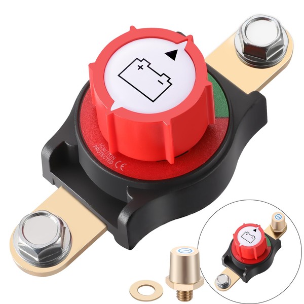 Side Post Battery Disconnect Switch, 12 and 24V Master Power