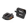 ergotec Unisex - Adult EP-S Plastic Pedal, Black, One Size