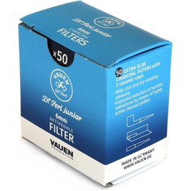 VAUEN Dr. Perl 6 mm Filter Activated Carbon Filter 1 x 50 Filter Turner Tips