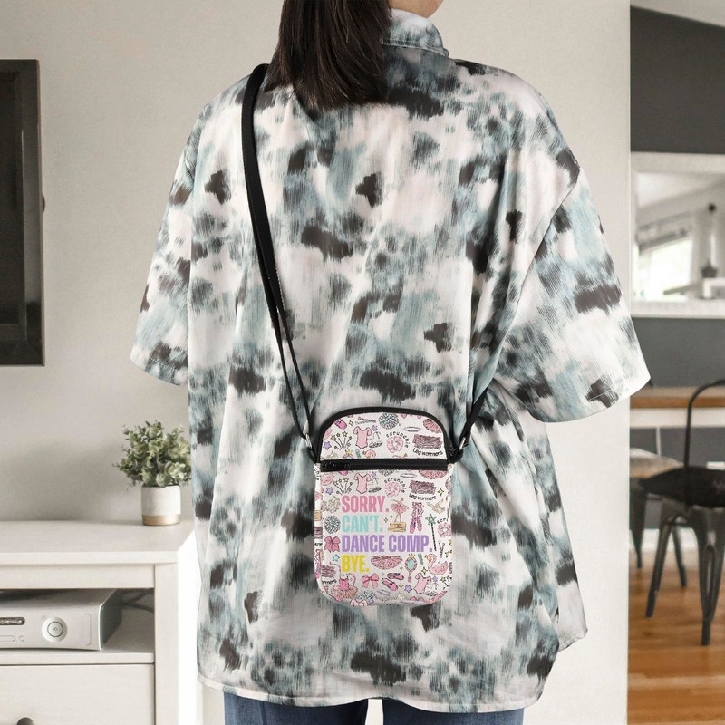 JTOUK Dance Crossbody Bag Dancer Gift Sorry Can't Dance Comp.