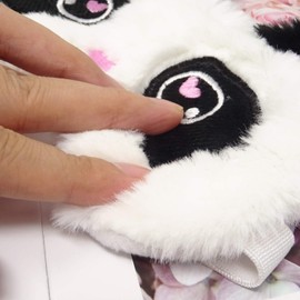 Honbay Cute Panda Sleeping Eye Mask Cartoon Animal Eye Mask for Girls or Boys