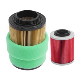 XuLong Air Filter Oil Filter 707800371 Compatible with Can-Am 1000 1000R 450 500 570 650 800R L 4x4 Hunting North Edition XT EFI XMR Camo DPS 6x6