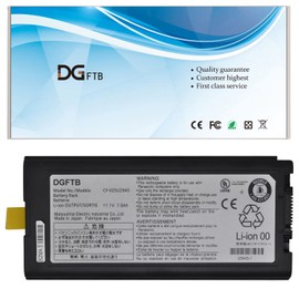 DGFTB CF-VZSU29U CF-VZSU29A CF-VZSU29AS CF-VZSU29R CF-VZSU29ASU CF-VZSU29AU CF-VZSU65U Laptop Battery for Panasonic Toughbook Series CF-29 CF-30 CF-51 CF-52 (11.1V 6600mAh/7800mAh)