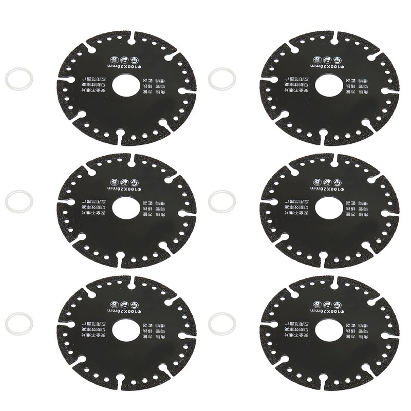 10pcs Angle Grinder Saw Blade Flat Emery Multifunctional Cutting Saw