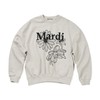 mardi mercredi SWEATSHIRT TRIPLE FLOWER – 100% Cotton, Relaxed Fit,