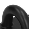 Gsycle Ceiling Hooks Stainless Steel 10 Pieces Eye Plate Black
