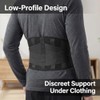 Faja lumbar para aliviar el dolor lumbar cinturón de soporte