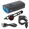 USB Rechargeable Bike Lamp Bicycle Front Light Night Riding Headlight