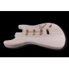 yinfente Diy Electric guitar body SSS pickups Paulownia Unfinished Replacement