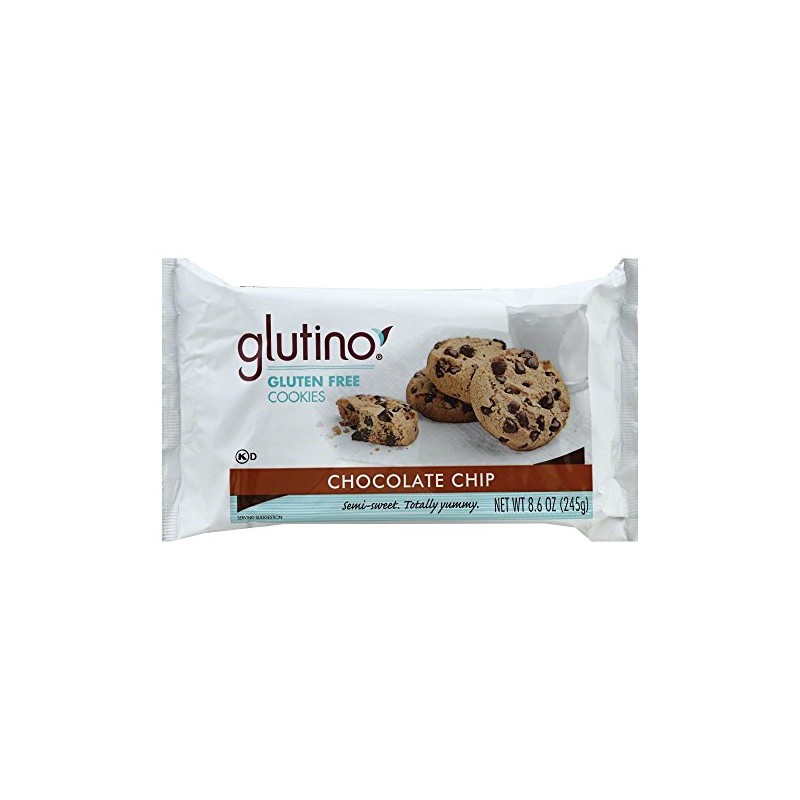 Glutino Chocolate Chip Cookies, Gluten Free 8.6 OZ (Pack of
