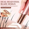 6PCS Gen 2 Replacement Heads for Flawless Facial Hair Remover,
