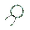 Motivational Bracelet for Women Men Manifestation - Pyrite Angelite Green
