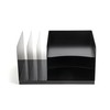 Huron Desktop File Organizer Combo Vert 3 Slot/Horz 3 Slot,